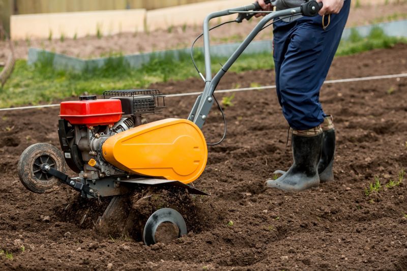 Products For Garden Rototilling Service in use